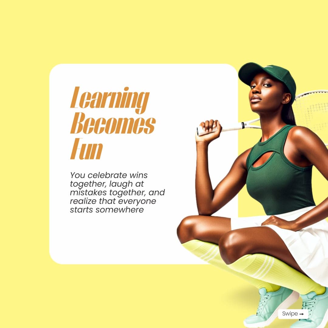 Learning becomes fun