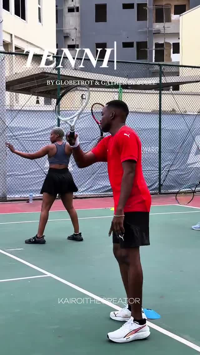 Private tennis training
